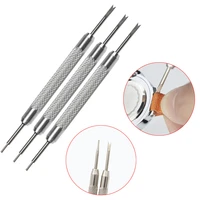 3pcs metal watch band repair tool stainless steel bracelet watchband opener strap replace spring bar connecting pin remover tool