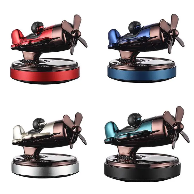 

Solar Air Freshener Car Car Supplies Creative Helicopter Aircraft Decoration Helicopter Shape Decoration Gifts For Men Women