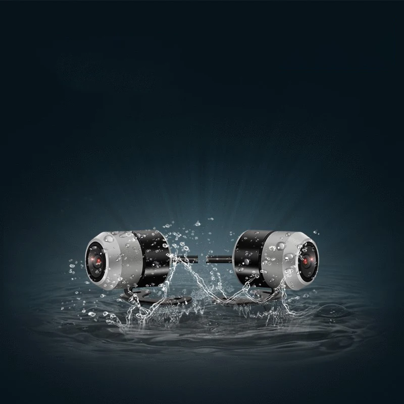 Двойной видеорегистратор со встроенным WiFi GPS передняя 1080P задняя 1080P/720P двойная