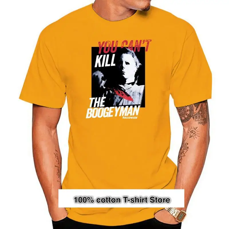 

Camiseta de película de Halloween para hombre, camisa de Michael Myers, Horror, You can Kill The Boogeyman