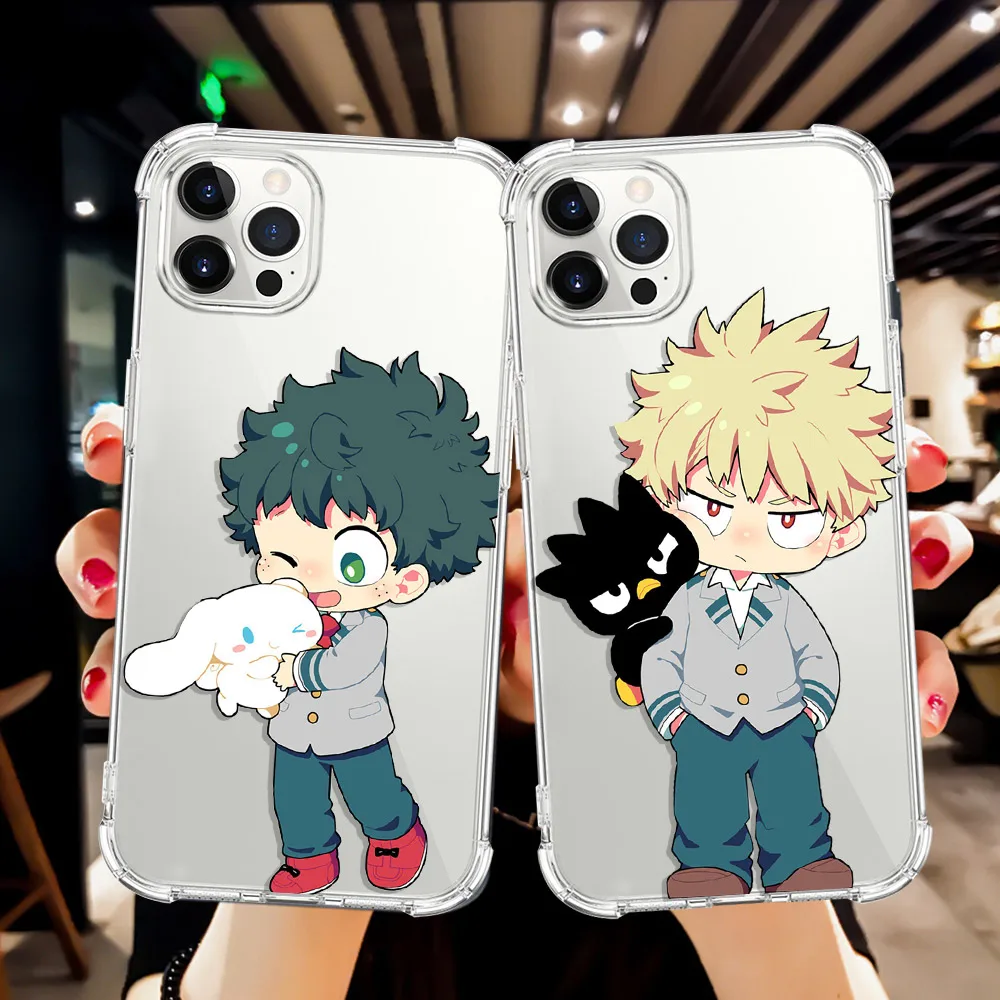 

My Hero Academia Cover For IPhone 14 13 12 11 Pro Max Comics Case For IPhone 7 8 Plus Min XS X XR SE 2020 2022 Protection Fundas
