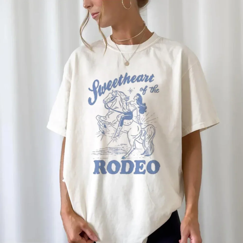 Футболка с акварельным узором и забавным принтом модная одежда женский топ