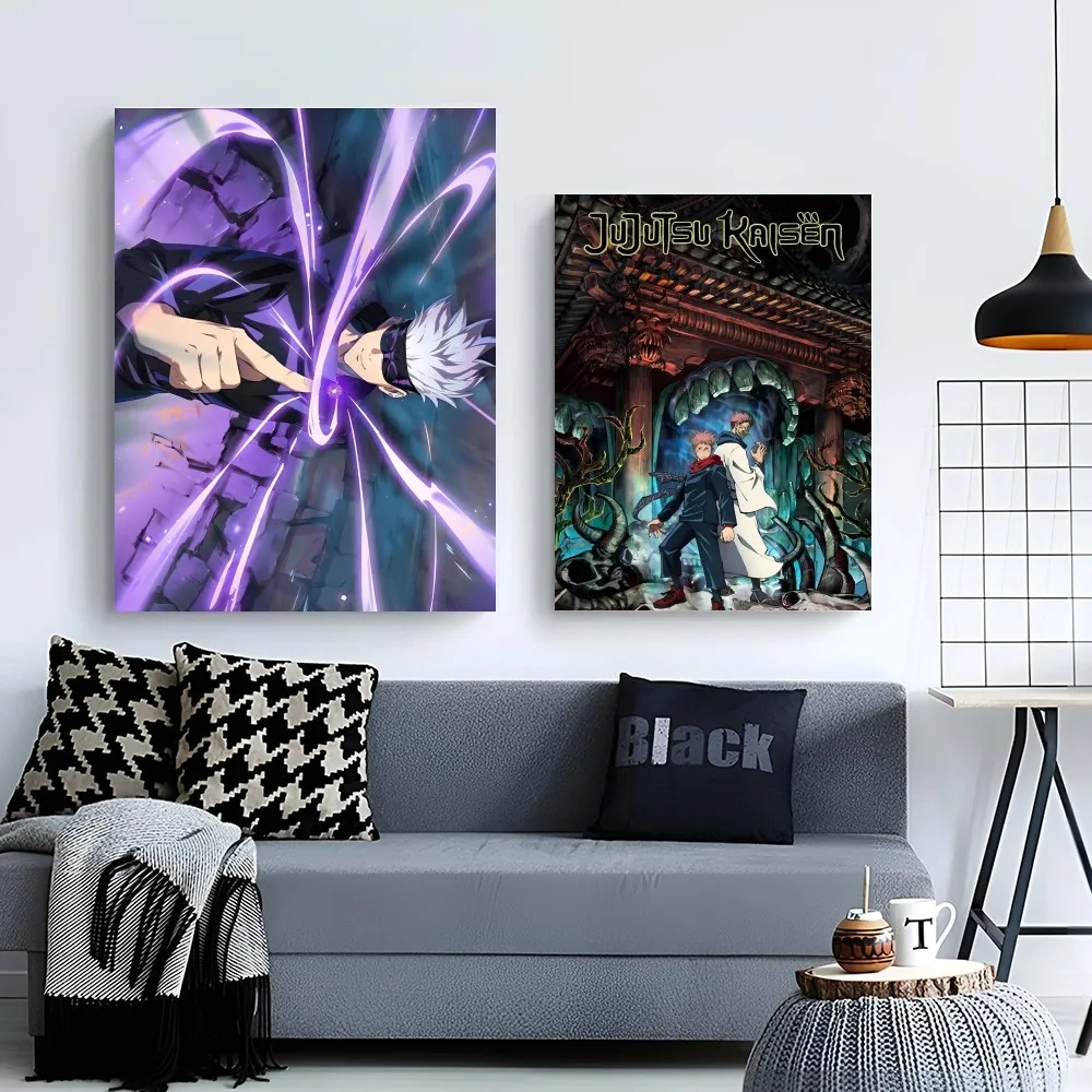 J-Jujutsu k-Kaisen постер с принтом на бумаге для дома гостиной спальни входа бара