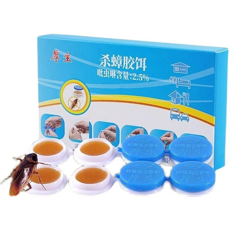 Новинка 8 шт. удобная наклейка Imidacloprid для уничтожения тараканов долговечный дом