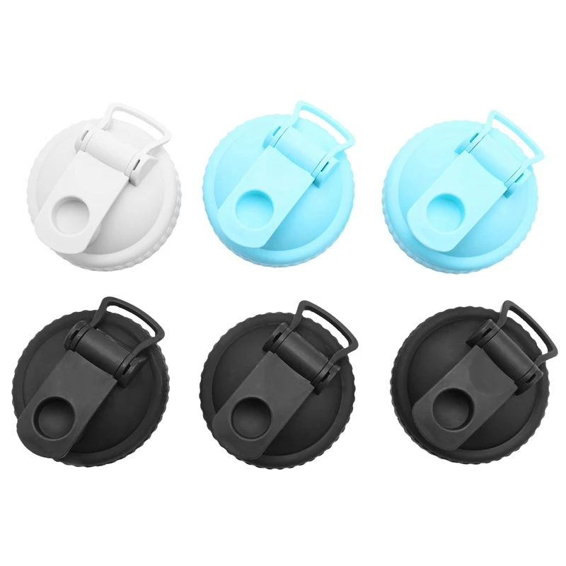 

Mason Jar Lids, 6 Pack Mason Jar Lids Reusable Canning Lids With Flip Top Lid Leak-Proof Seal For Ball