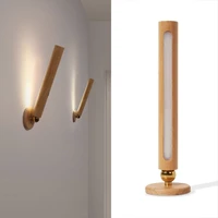 360%c2%b0 rotatable usb charging wood indoor wall light dimmable touch control gift eye protecting dimming function durable