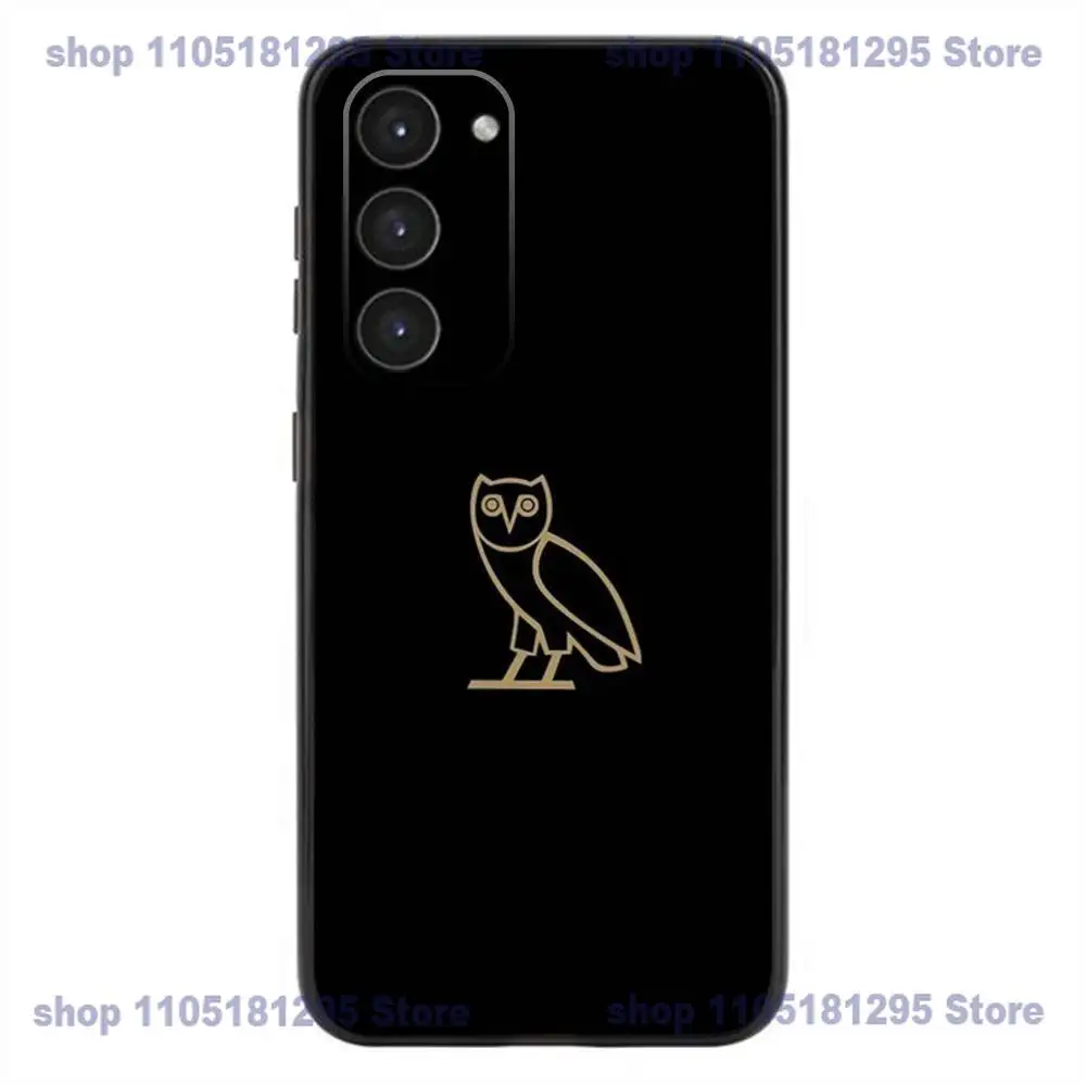 Фото Чехол для телефона D-Drake O-OvO OWL для Samsung Galaxy A20,21s,22,31,32,52,53,72,73,80,91, мягкий жидкий силиконовый чехол черного цвета №2