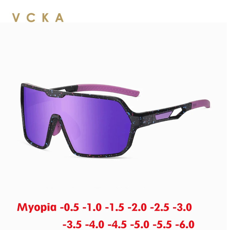 VCKA мужские спортивные очки для близорукости женские уличные солнцезащитные