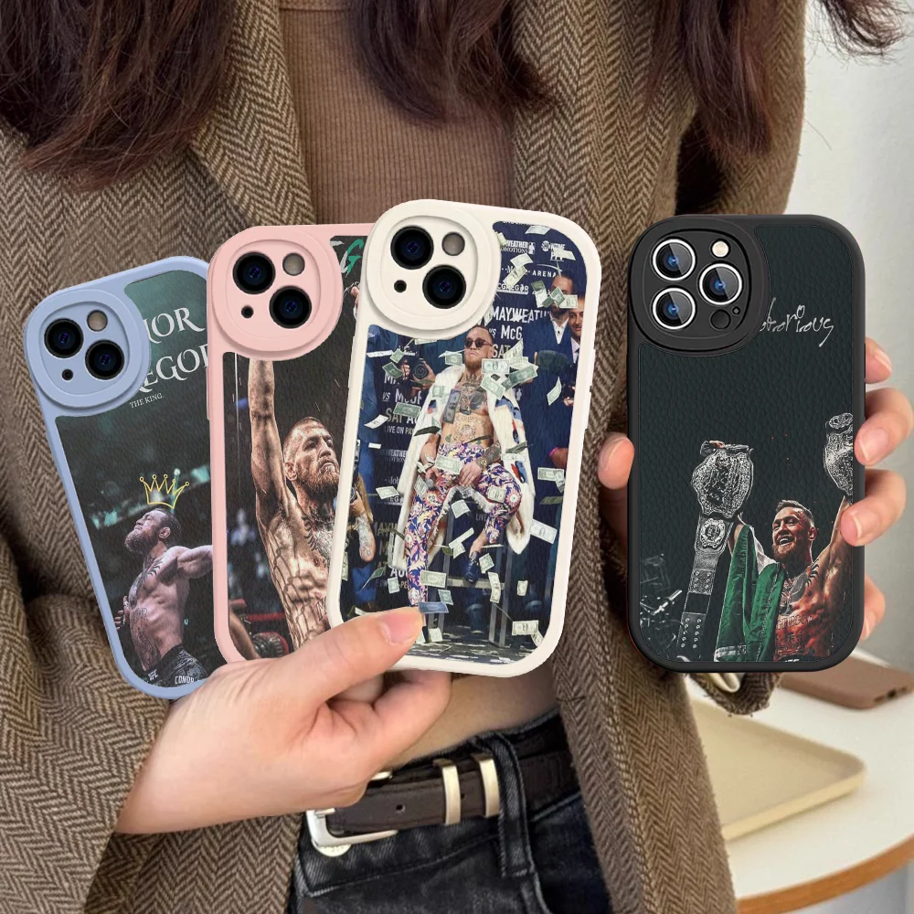 Чехол для телефона C-Conor M-McGregor из жесткой кожи iPhone 16 15 14 13 12 Mini 11 Pro Max Xs X Xr 7 8 Plus Fundas
