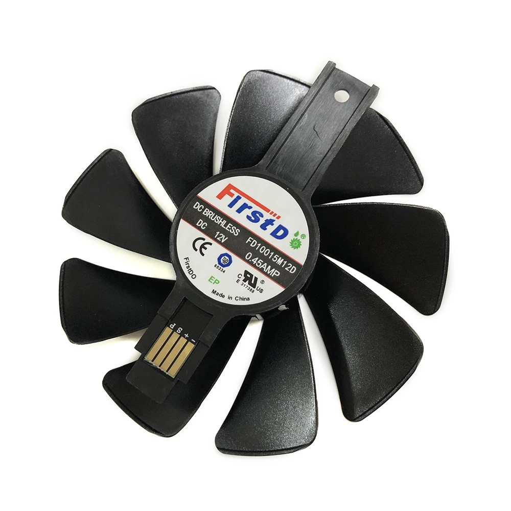 FD10015M12D CF1015H12D фотоаксессуары для Sapphire RX590 RX580 RX480 охлаждающий вентилятор GPU RX570 VEGA/570