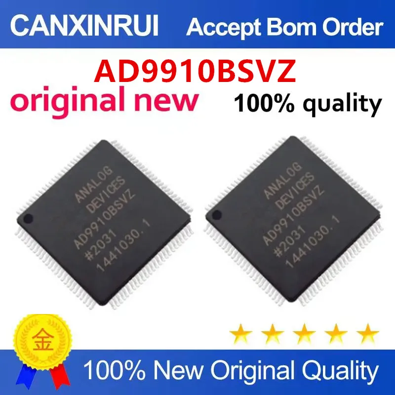 

(5 Pieces)Original New 100% quality AD9910BSVZ Electronic Components Integrated Circuits Chip