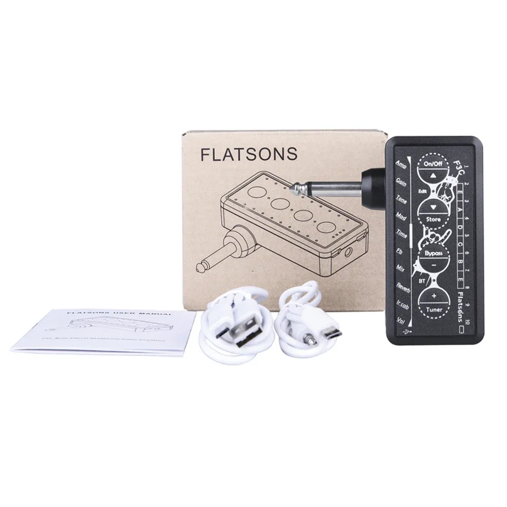 Flatsons F3C Мини-усилитель для наушников динамики гитарный басовый усилитель