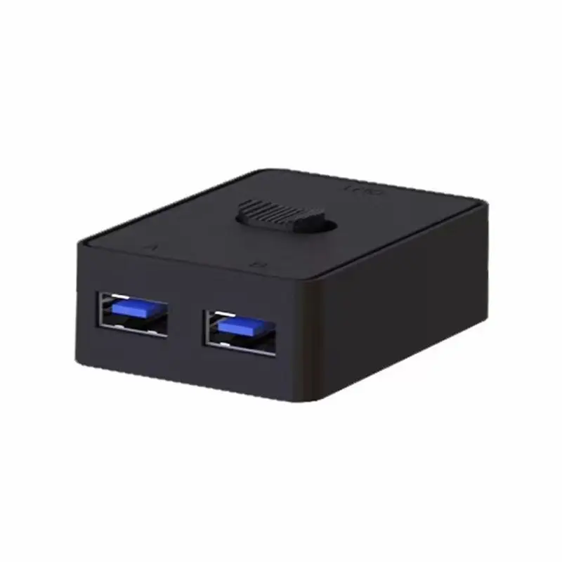 Фото 2-портовый USB-переключатель для совместного использования принтера, двунаправленный, 2 входа и 1 выход или 1 вход и 2 выхода, USB-переключатель для совместного использования - A79U №1