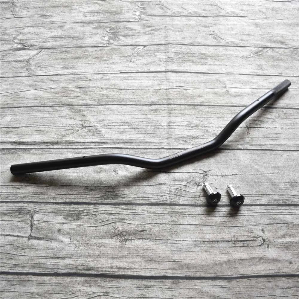 

Руль мотоцикла 22 мм 7/8 дюйма, алюминиевый сплав с ЧПУ, анодирование песка, ручки 735 мм для Cafe Racer MT07 MT09 Z800 Z900 Ninja 400