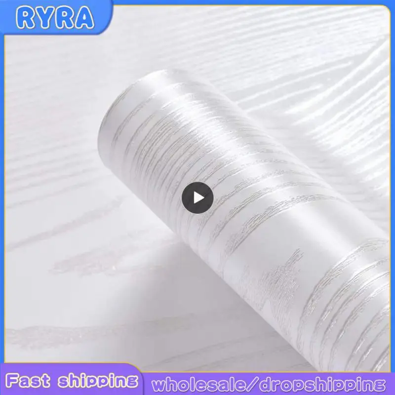 

Self Adhesive Wood Grain Wallpaper Peel And Stick Waterproof Bathroom Kitchen Cabinets Desktop Stickers Home Decor Film 3/2/1M