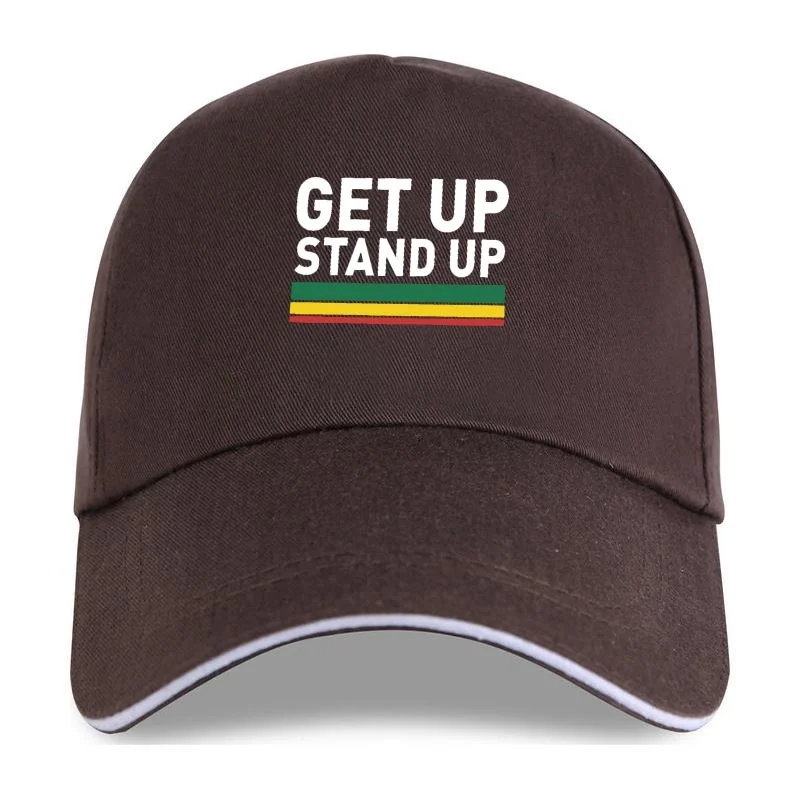 

New Rasta Get Up Stand Up Reggae Rasta Vibrations 4xl Men Printed Baseball cap Fun