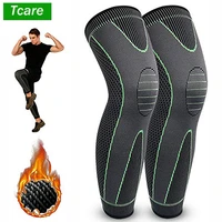 tcare knee brace warm long compression knee sleeve for men women knee support protector for weightlifting workout tear arthritis