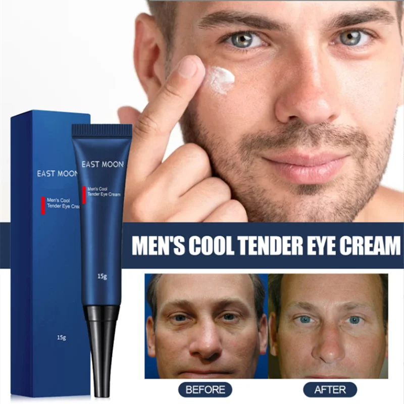 

Improves Dark Circles Repairing Men Eye Cream For Face Care Gentle Moisturizing Fades Fine Lines With Nicotinamide