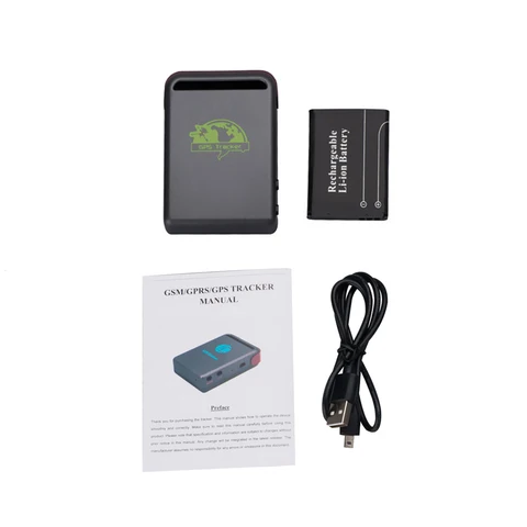 Отслеживание в реальном времени мини GPS/GSM/GPRS Автомобильный трекер TK102B для автомобиля, для детей, домашних животных и пожилых, с длительным сроком службы батареи, Поддержка приложения