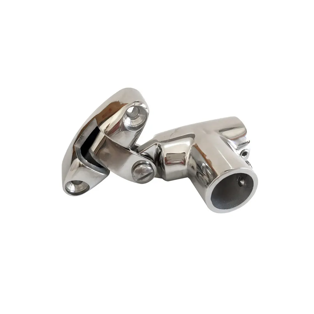 

90 Hinge Pipe Joint Stainless Steel Rustproof Pipes Connector High Hardness Sturdy Tube Connectors Ships Marines