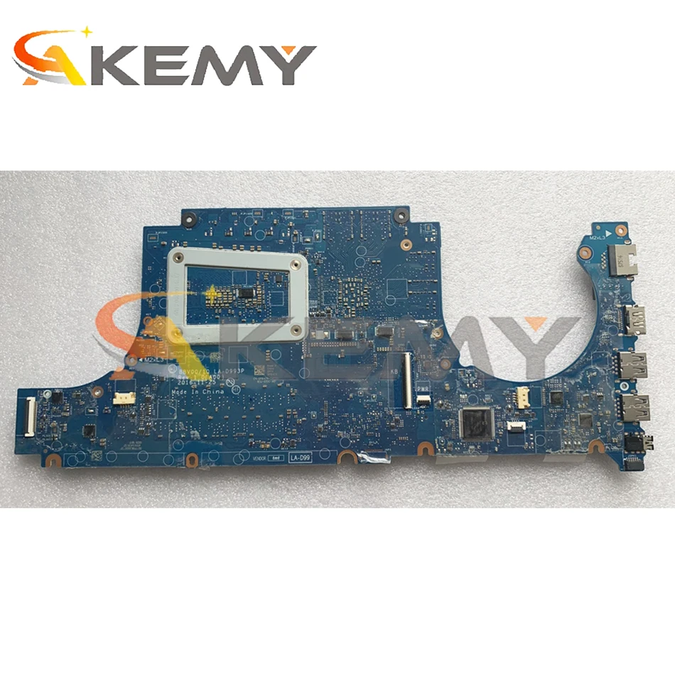 Флэш-материнская плата для DELL Inspiron 15 7567 с ЦП флэш-графическим процессором SR32Q GTX1050