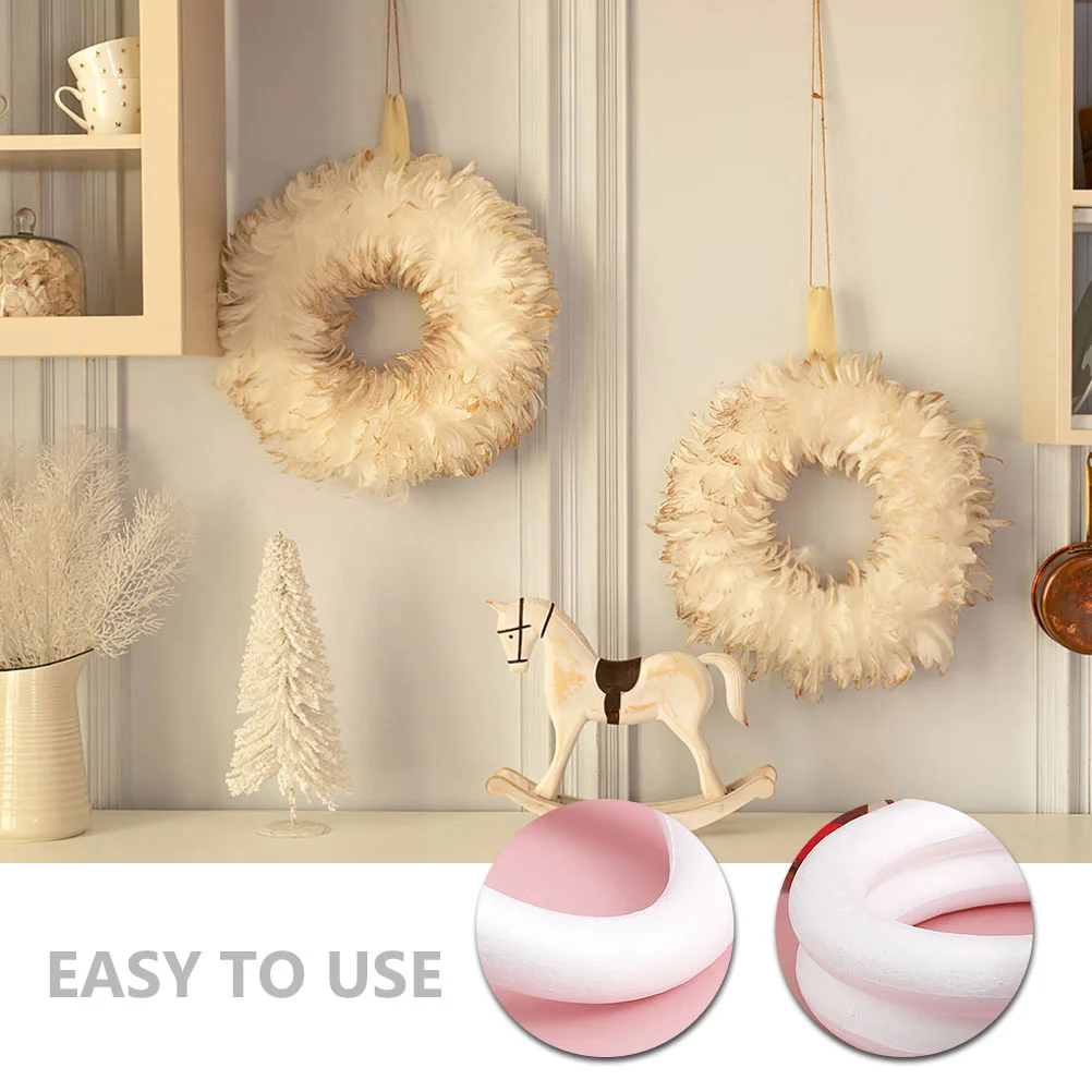 Кольцо из пенопластовых блоков воздушно-сухая глина принадлежности для