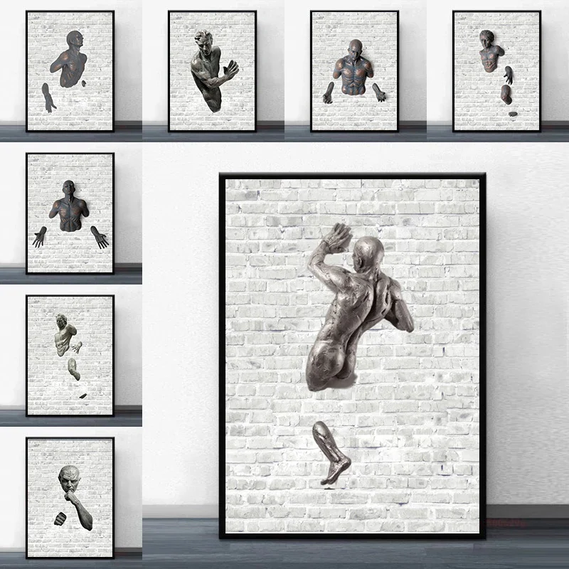 

Абстрактное визуальное искусство, металлическая фигурка, холст, живопись, выступающие плакаты-портреты и принты, настенные художественные ...