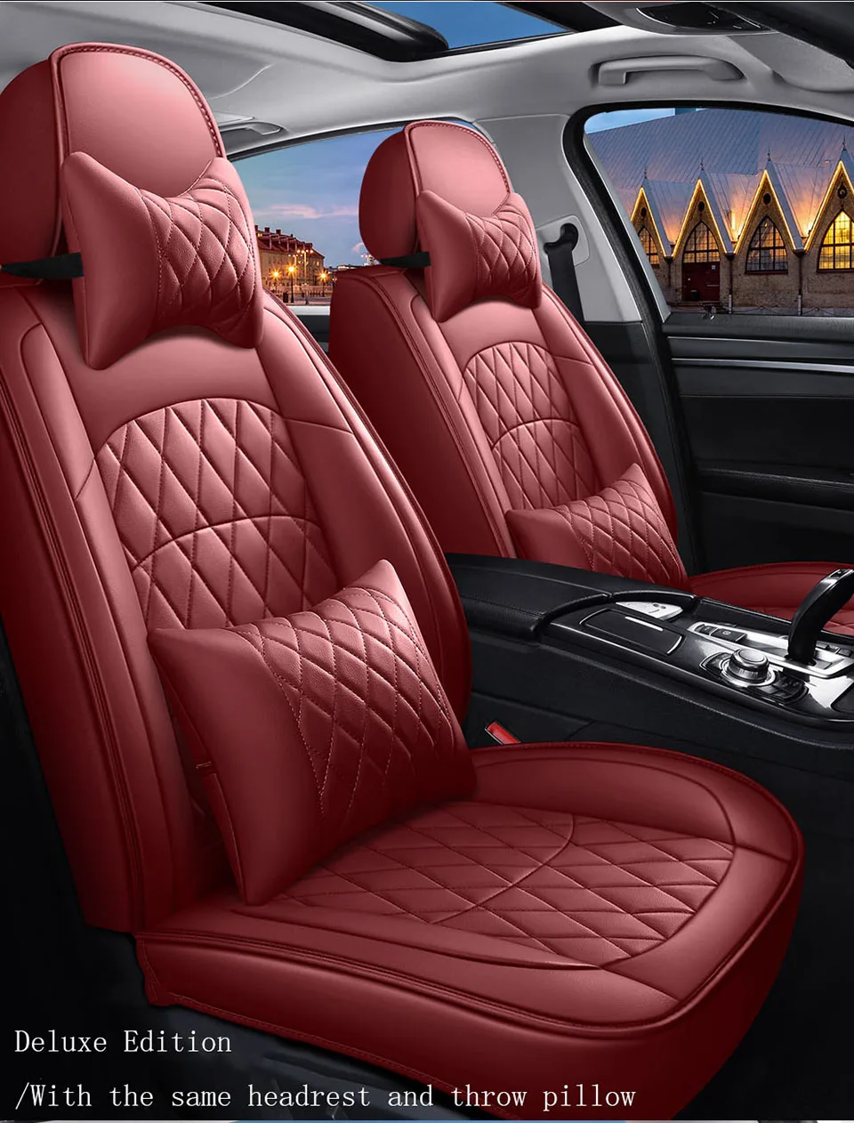

Car Seat Cover PU Cushion Station Universal Breathable For BYD F0 F3 F3R G3 G3R L3 F6 G6S6 E6 E6 M6 SURUI SIRUI CUSTOM Auto Part