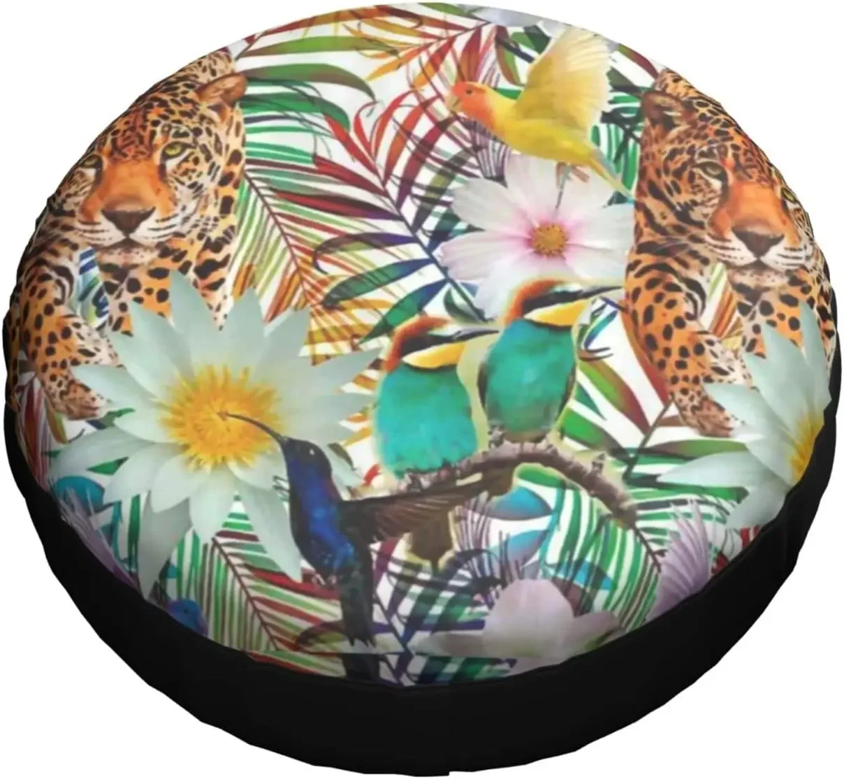 Чехол для запасного колеса универсальный портативный чехол шин тропическое