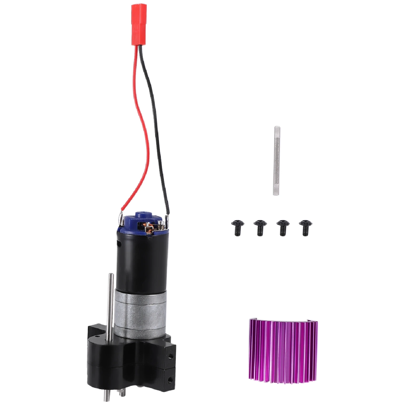 

Upgraded Metal Transfer With 370 Motor For 1/16 4Wd 6Wd Q60 Q6(Black)