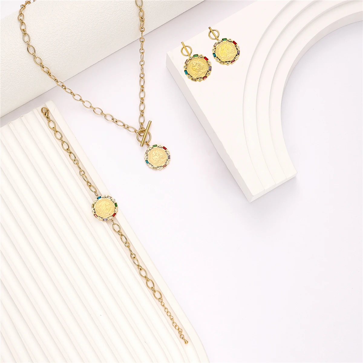 Лидер продаж 2022 года аксессуар свадебная фотосессия разноцветное ожерелье из