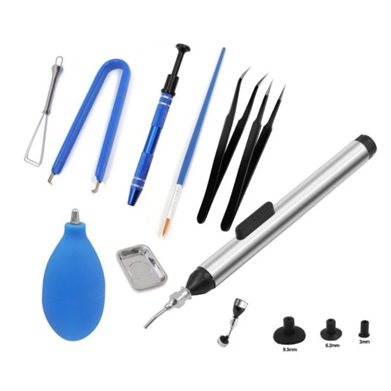 

Mechanical Keyboard Tweezer Lube Tool Brush Switch Puller Stem Picker Holder IC Claw For Switch,Keyboard Switch Lube Kit