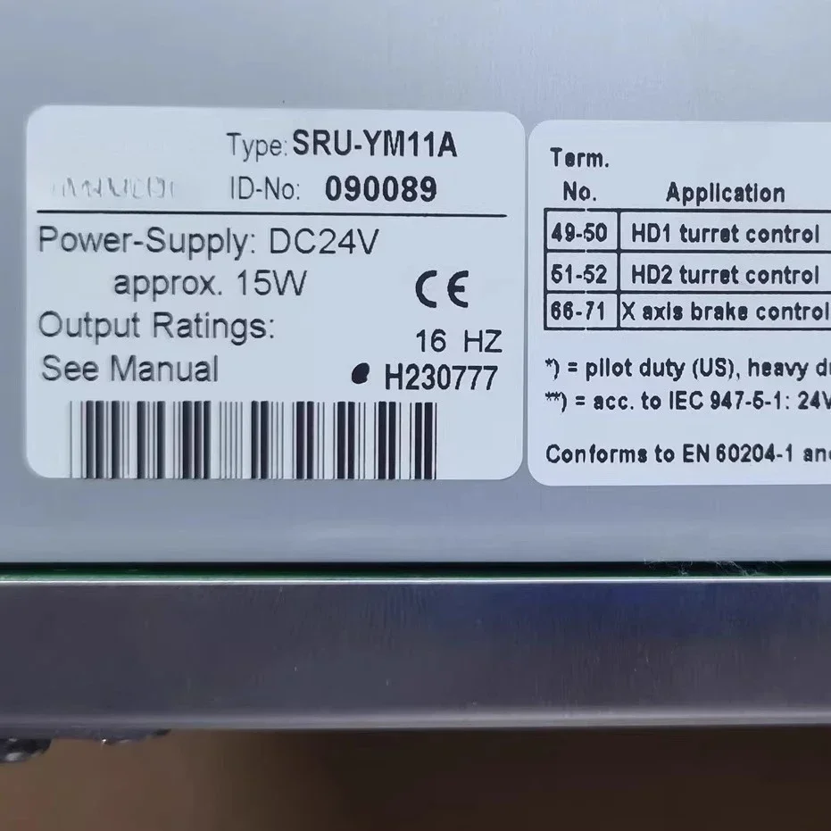 Фото Реле безопасности для станков Mazak D70EU00936 * YM11A, аксессуары для ЧПУ SRU-YM11A №4