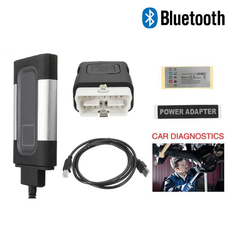 Autocoms Wow DS150E Original 2023 Delphi OBD 2-кодовый считыватель диагностический инструмент для