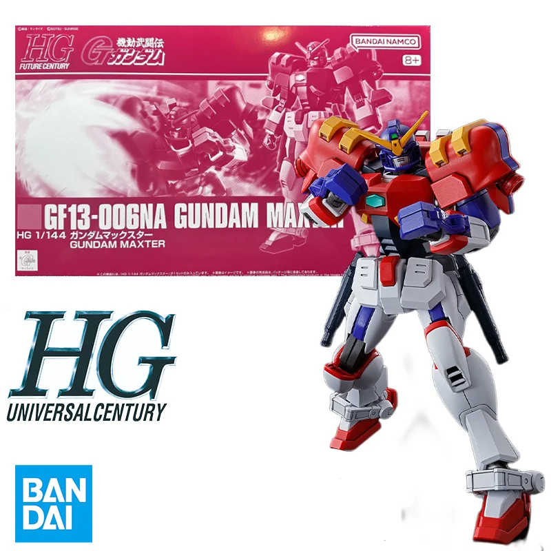 Фото Конструктор Bandai HG 1/144 Gundam GF13 006NA GUNDAM MAXTER, модель аниме-истребителя, сборная модель, аниме-фигурка, игрушка, подарок для детей №5