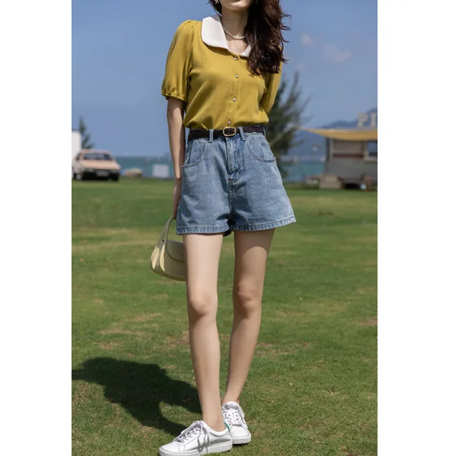 Шорты High Waist Loose