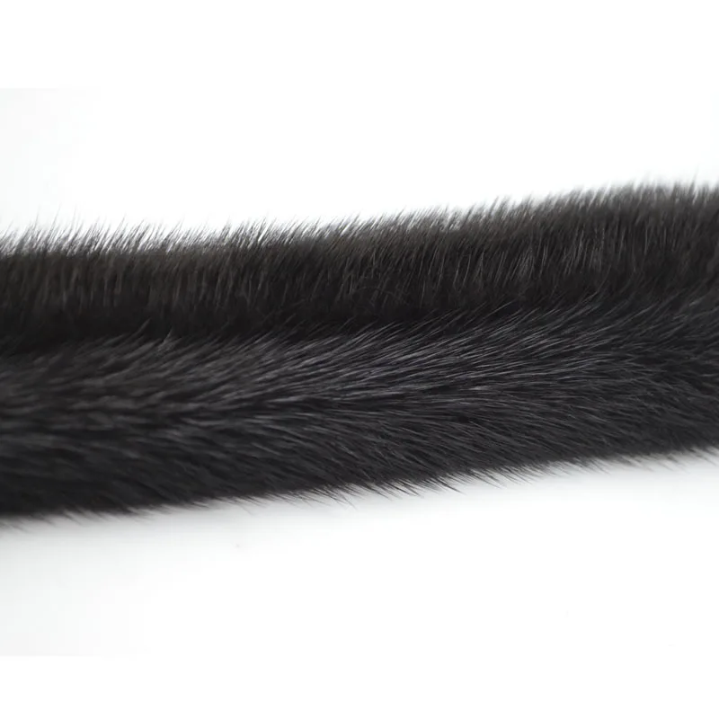 belt leather Mink bristled fur waistband mink belt fur longevity leather belt