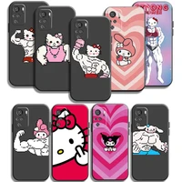 hello kitty cute phone cases for xiaomi redmi 7 7a 9 9a 9t 8a 8 2021 7 8 pro note 8 9 note 9t funda soft tpu coque