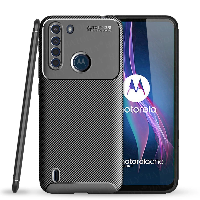 

Чехол для Motorola One Fusion, Мягкий Силиконовый противоударный бампер, матовая задняя крышка, чехол для телефона One Fusion Plus Moto One Fusion