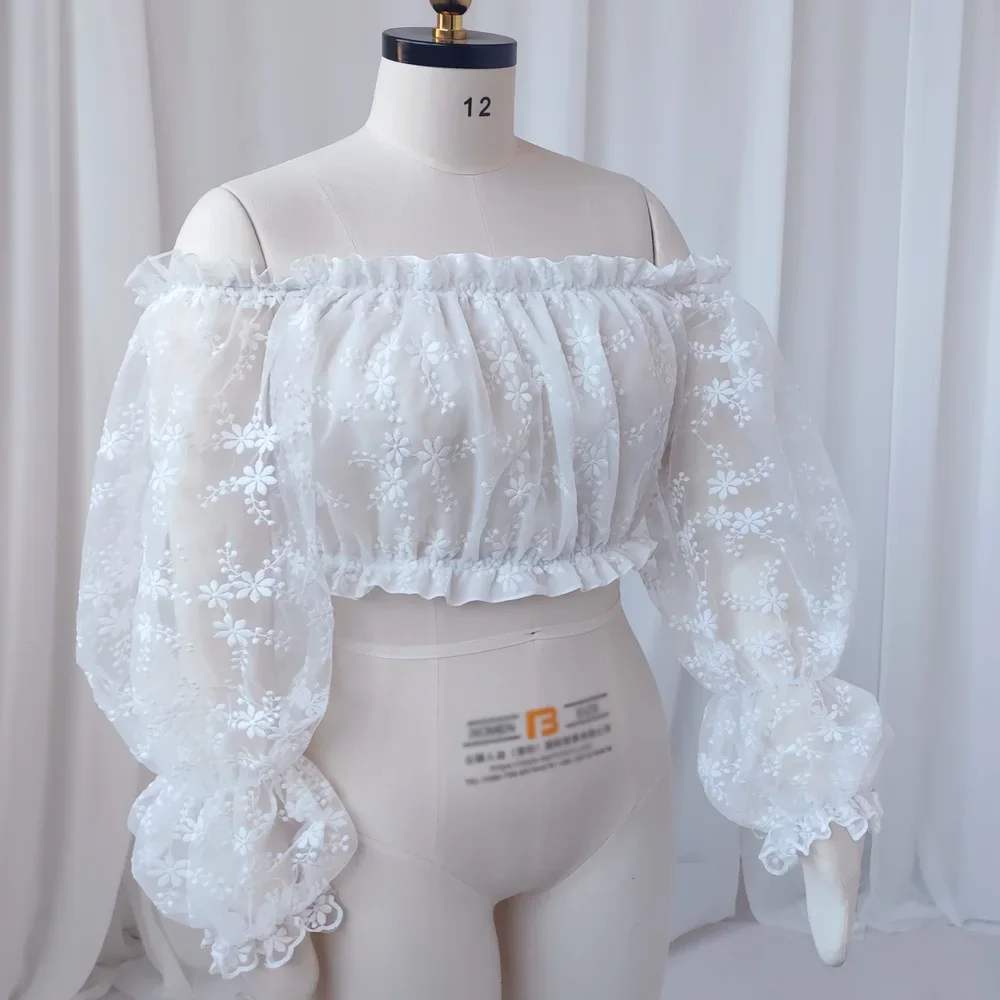 Богемная одежда для беременных - кружевное короткое льняное хлопковое платье на