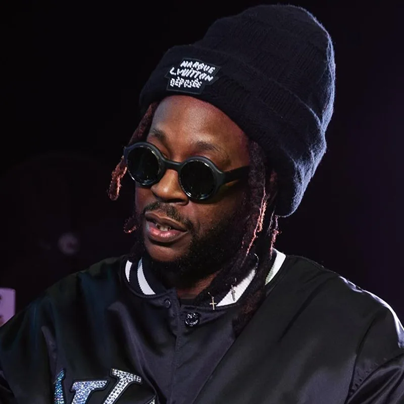 Круглые высококачественные брендовые солнцезащитные очки INS в стиле ретро