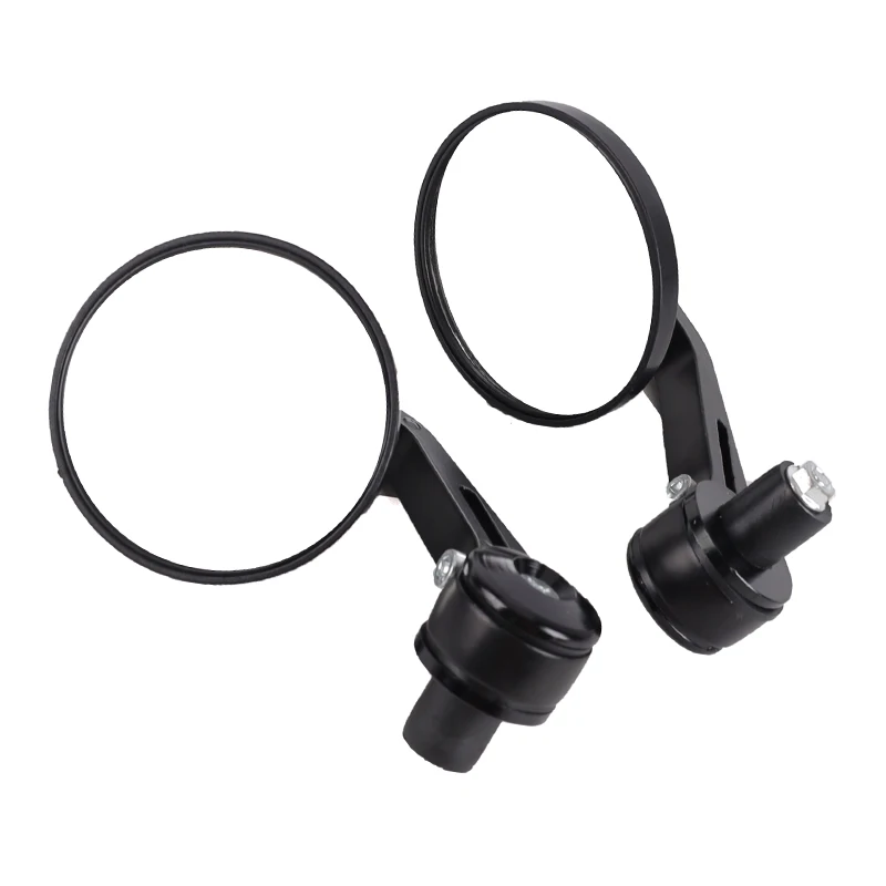 

7/8" Круглые Зеркала Заднего Вида Для Мотоциклов В Стиле Cafe Racer, Боковые Зеркала Из Алюминиевого Сплава