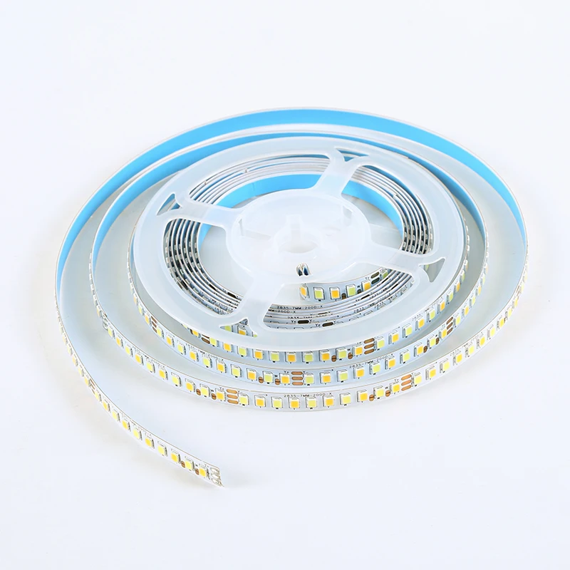 Flexible 2835 SMD Monochrome Double Colors LED Strip,With a Constant Current for Living Room Ceiling Lights,Work with LED Driver