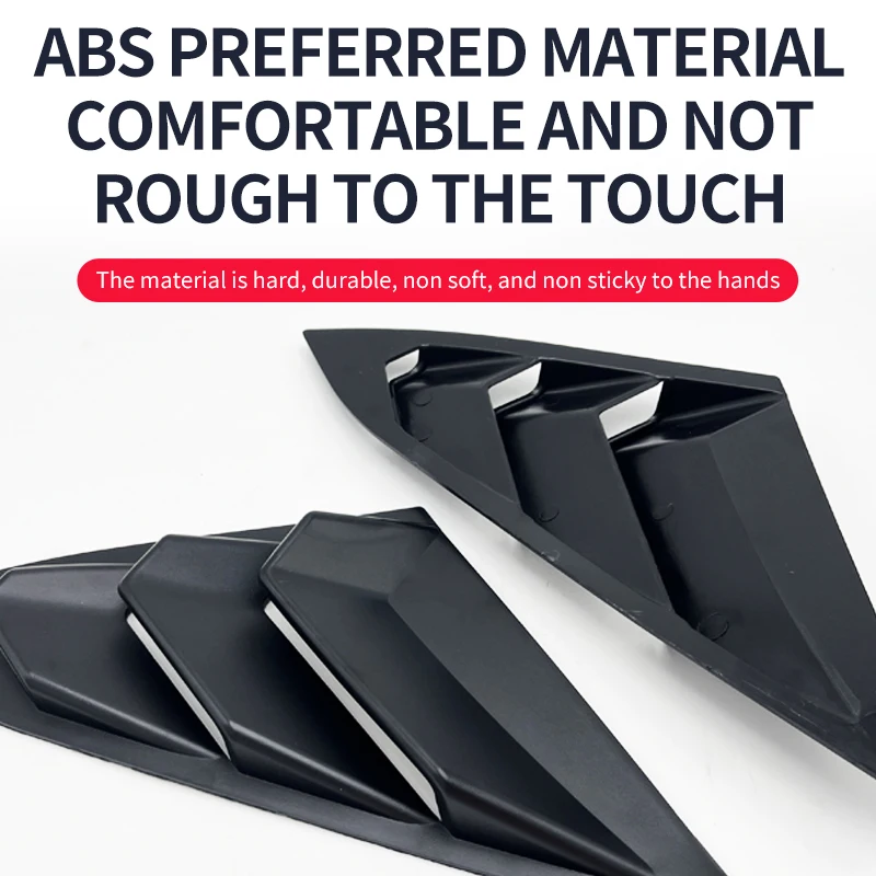 Автомобильный аксессуар боковые вентиляционные жалюзи задняя четверть спойлер