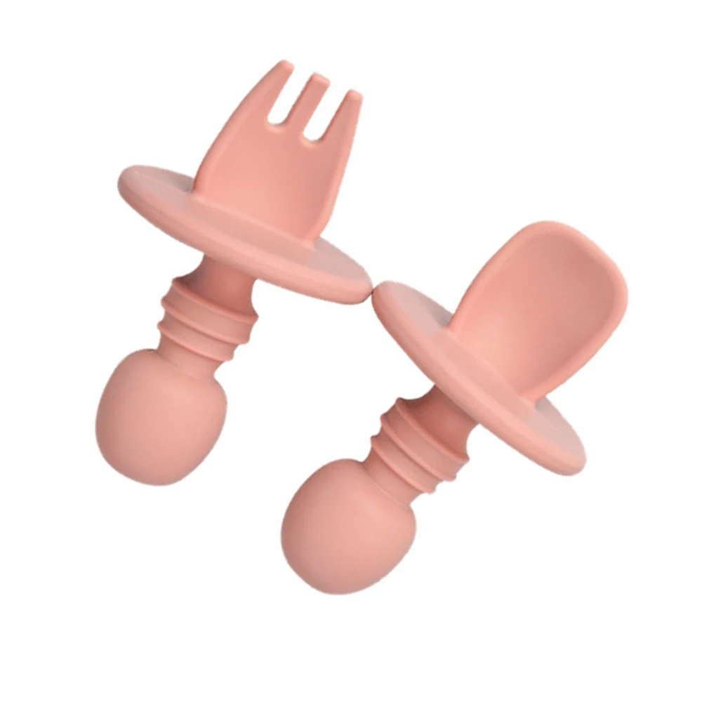 

2 шт./набор, силиконовые ложки и вилки