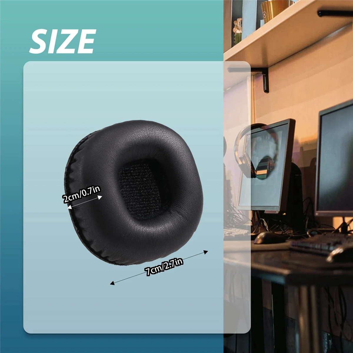 Амбушюры для наушников подушечки из губки сменная подушка пенопласта Marshall MID ANC