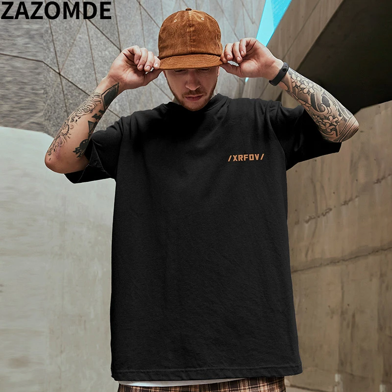 ZAZOMDE Summer Couple Oversized T-shirts Cute Anime Graphic Print T-shirts Summer Hip Hop Style Tee Tops Cottons Fashion Clothes