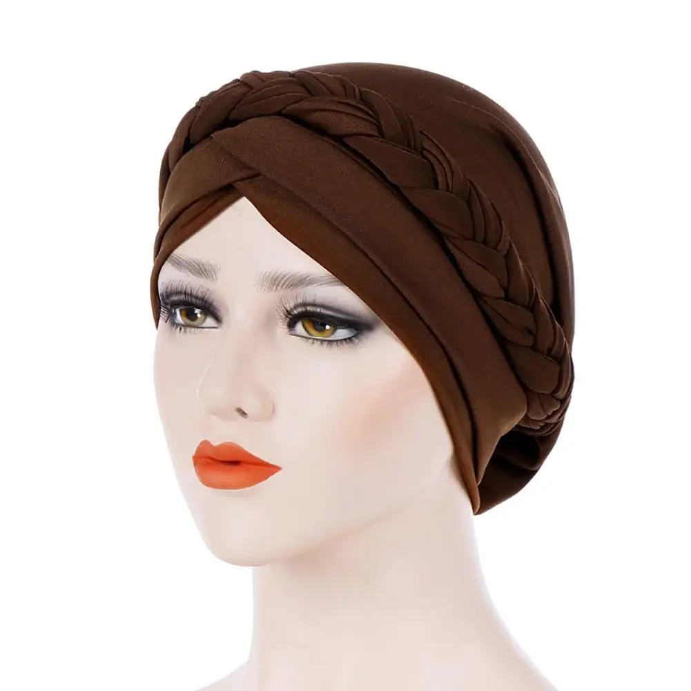 

Casual Head Wrap Exquisite Beautiful Accessory Twist Headwrap Beanie Headwrap