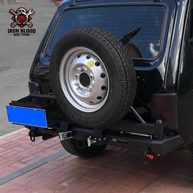 Подходит для бампера Lada Niva, модифицированного для бездорожья, противоударный, задний защитный барьер. (art.: 3920d92f33f90) - 3920d92f33f90