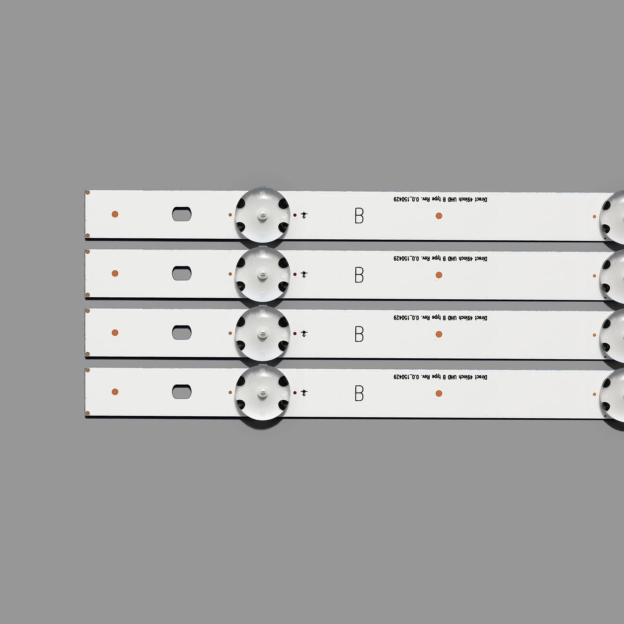 8 PCS LED backlight strip for LIG 49UH610A 49UH6100 49LF5100 49UH6030 49UF640V 49UF6407 49UF640 49LF510V LIGE_WICOP_49inch_UHD